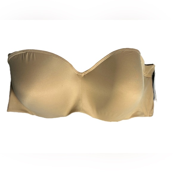 Bali Smoothing Bra w Hidden Underwire, No-Slip Gripper & Strapless Option - 44D - Picture 2 of 8